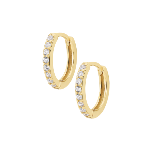 ANTHEM HOOP EARRINGS